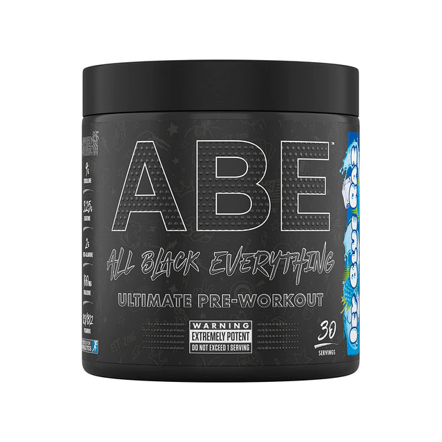ABE - ALL BLACK EVERYTHING PRE-WORKOUT | ICY BLUE RAZ | GYM SUPPLEMENTS U.S
