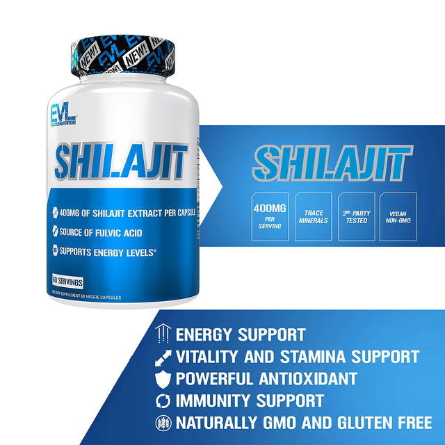 EVL NUTRITION PURE SHILAJIT