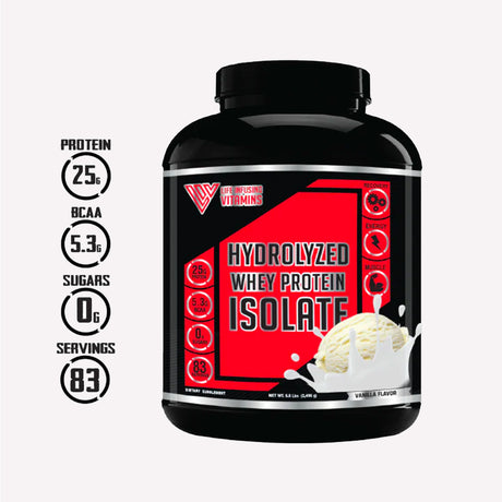 HYDROLYZE WHEY PROTEIN ISOLATE | VANILLA FLAVOUR