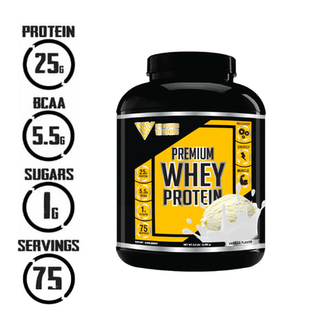 PREMIUM WHEY PROTEIN | VANILLA FLAVOUR 