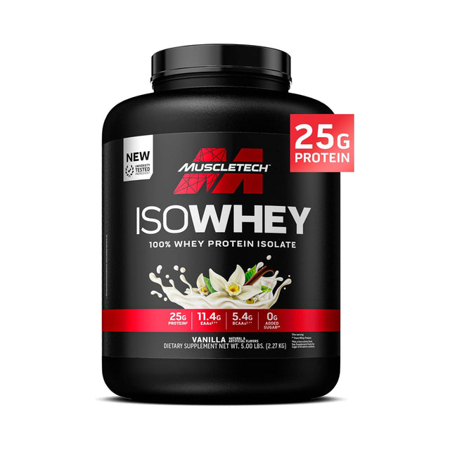 MUSCLETECH NITRO TECH ISO WHEY | 5 LBS VANILLA FLAVOUR