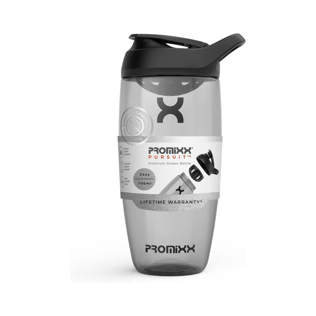 PROMIXX PURSUIT PROTEIN SHAKER BOTTLE | STEALTH BLACK COLOR