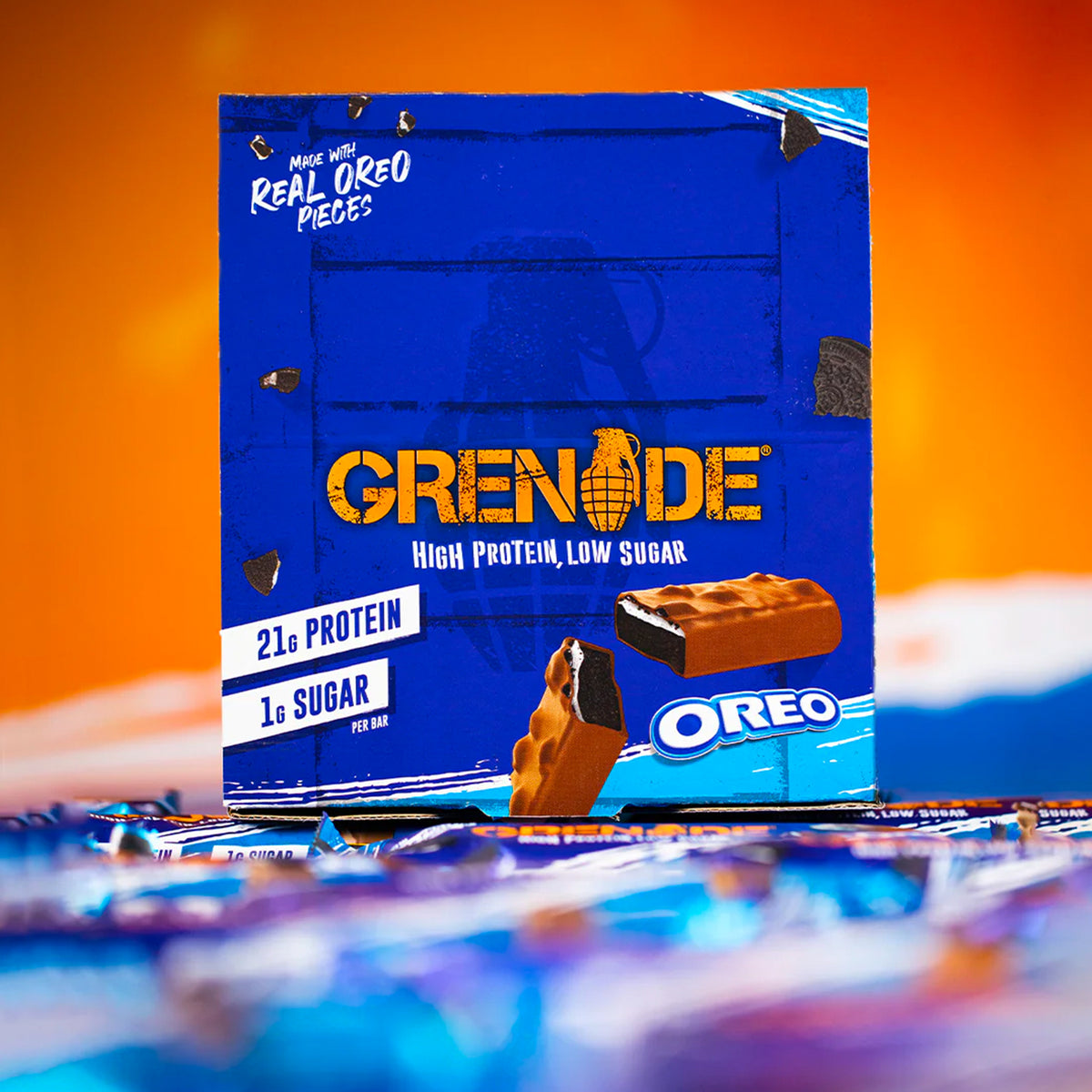 PROTEIN BAR | REAL OREO | GYM SUPPLEMENTS U.S