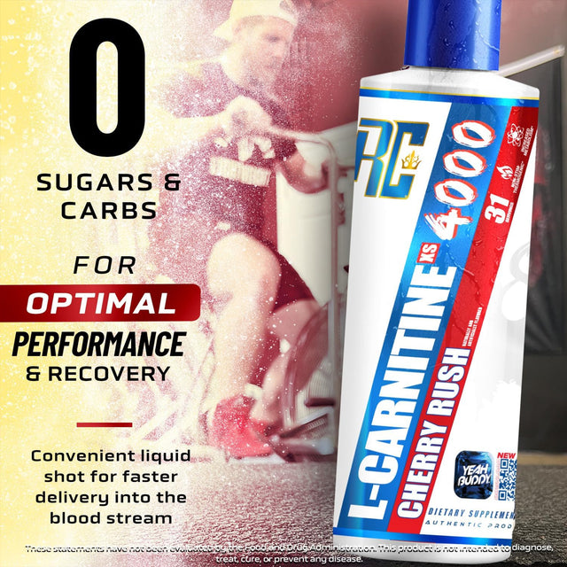 RC L-CARNITINE XS LIQUID 4000MG - CHERRY RUSH FLAVOUR