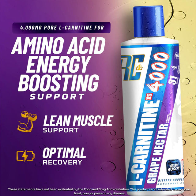 RC L-CARNITINE XS LIQUID 4000MG - GRAPE NECTAR FLAVOUR