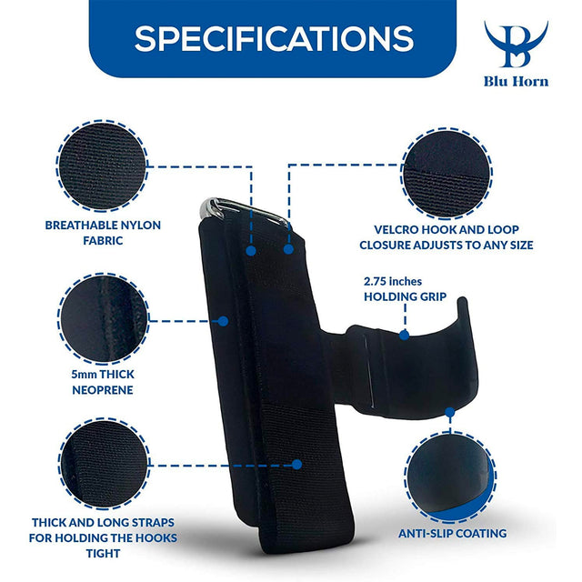 WEIGHT LIFTING HOOKS | GYM SUPPLEMENTS U.S