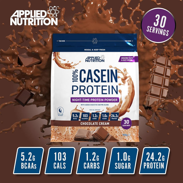 MICELLAR CASEIN PROTEIN | CHOCOLATE CREAM FLAVOR | 30 SERVINGS