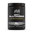 MuscleTech Platinum 100% Glutamine unflavored powder (300g) tub with 5g glutamine per serving for recovery and immune support.
