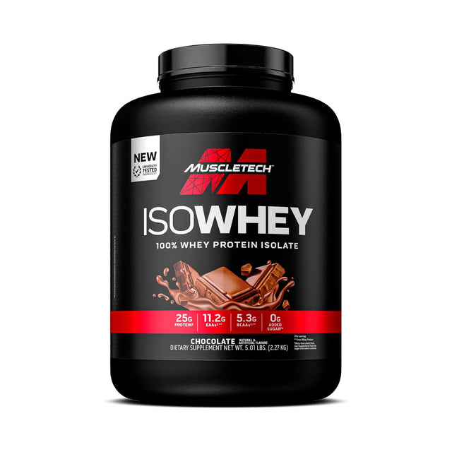 MUSCLETECH NITRO TECH ISOWHEY | CHOCOLATE FLAVOUR | GYM SUPPLEMENTS U.S