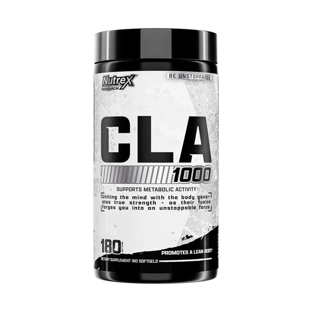 NUTREX CLA 1000 Softgels – Conjugated Linoleic Acid for Weight Management – Stimulant-Free Fat Burner Supplement for Men and Women – 90 Softgels