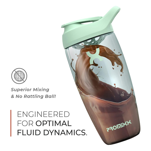 Promixx PURSUIT Protein Shaker Bottle – Premium Sports Shaker for Gym & Fitness