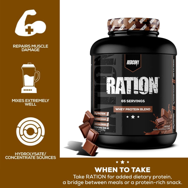 RATION WHEY PROTEIN | CHOCOLATE FLAVOUR
