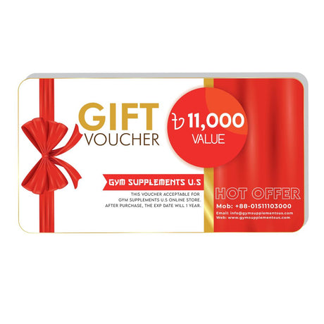 VOUCHER - GIFT CARD | GYM SUPPLEMENTS U.S