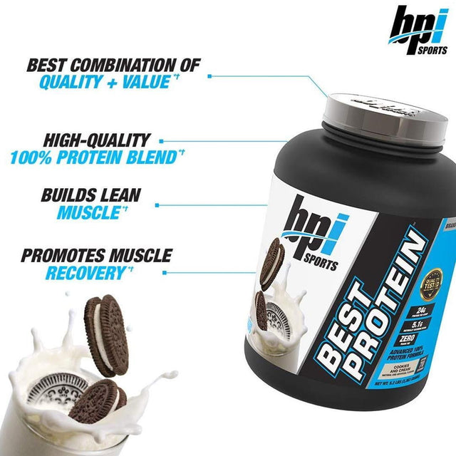 BPI BEST PROTEIN | VANILLA SWIRL FLAVOR | GYMSUPPLEMENTSUS.COM