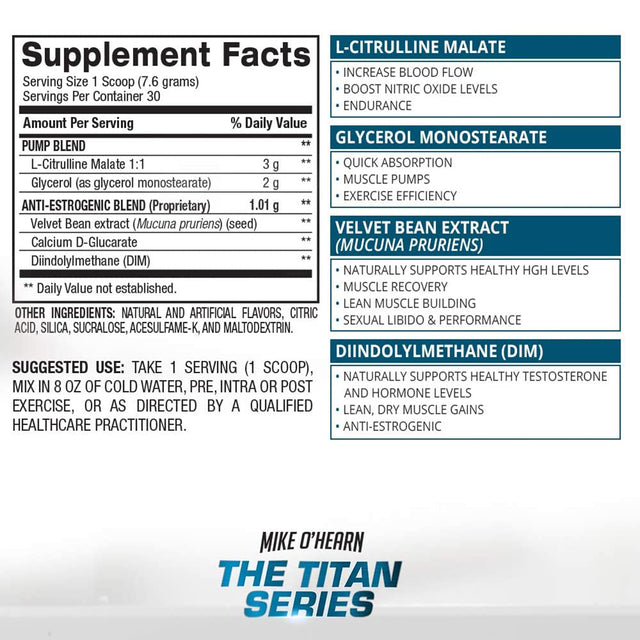 BPI PUMP FORMULA | COTTON CANDY FLAVOR | GYM SUPPLEMENTS U.S