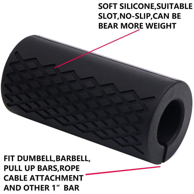 DUMBBELL GRIPS | BLACK COLOR | GYM SUPPLEMENTS U.S