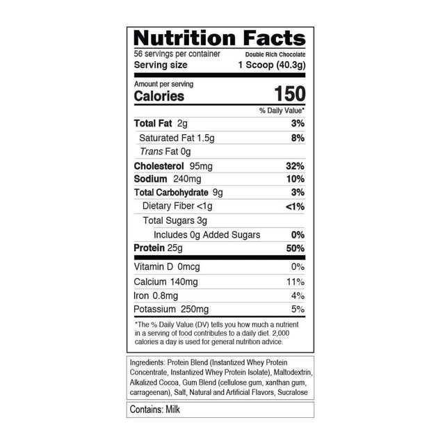 EVL 100% WHEY 5LBS | DOUBLE RICH CHOCOLATE FLAVOR | GYM SUPPLEMENTS U.S