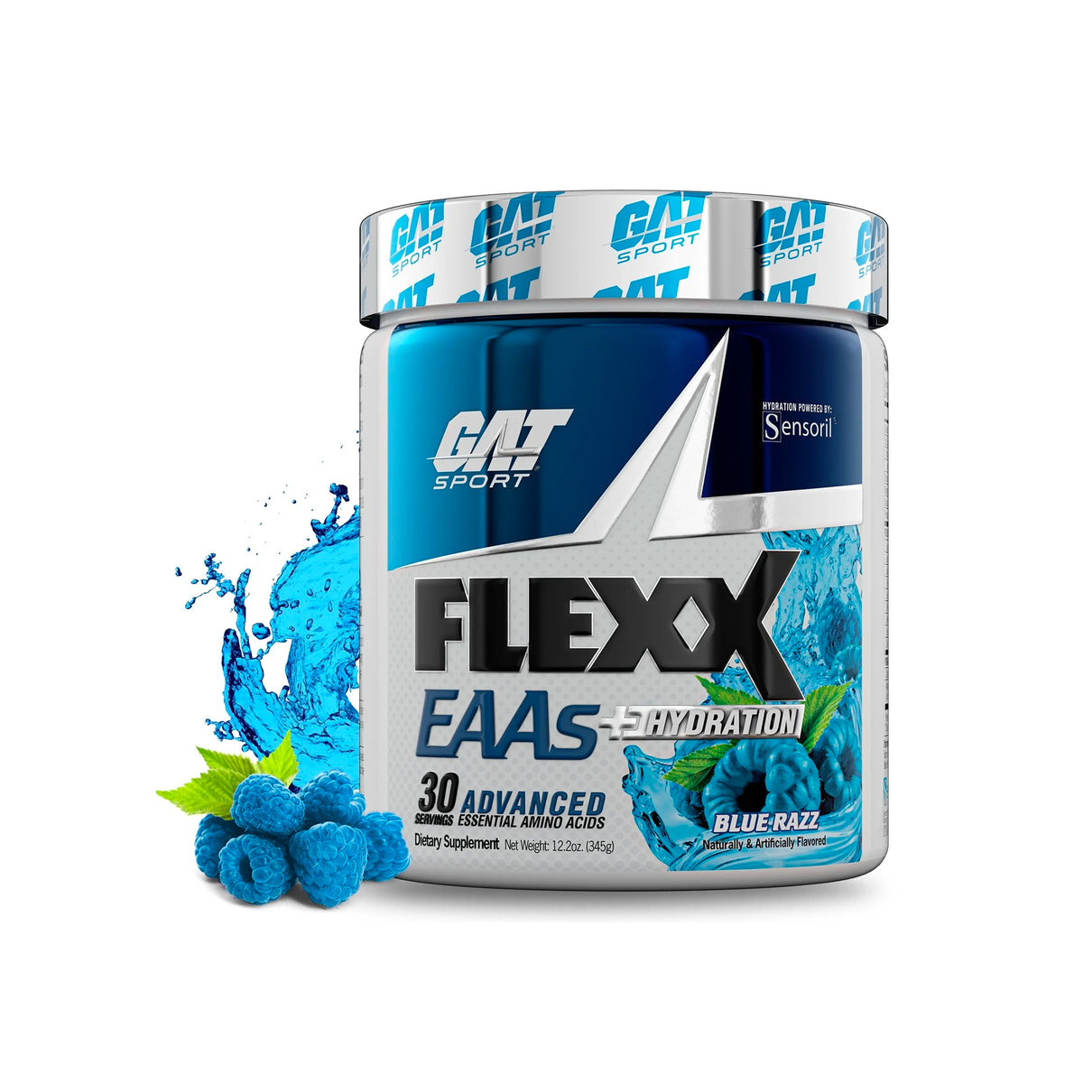 GAT FLEXX EAAs | BLUE RAZ FLAVOR | GYM SUPPLEMENTS U.S