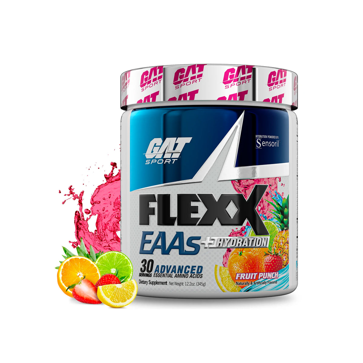 GAT FLEXX EAAs | FRUIT PUNCH FLAVOR | GYM SUPPLEMENTS U.S