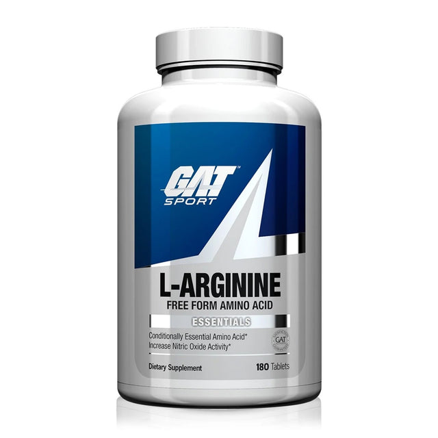 GAT SPORT L-ARGININE | 180 TABLETS | GYM SUPPLEMENTS U.S