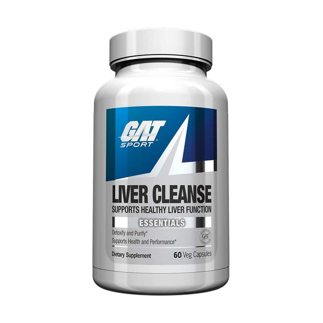 GAT LIVER CLEANSE | UNFLAVORED 60 VEG CAPSULES | GYM SUPPLEMENTS U.S