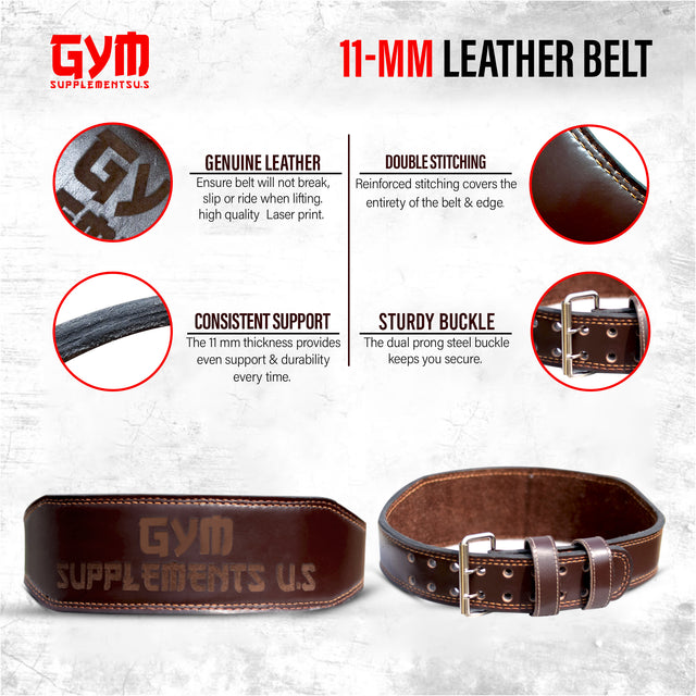 weight lifting belt | brown color | gym supplements u.s