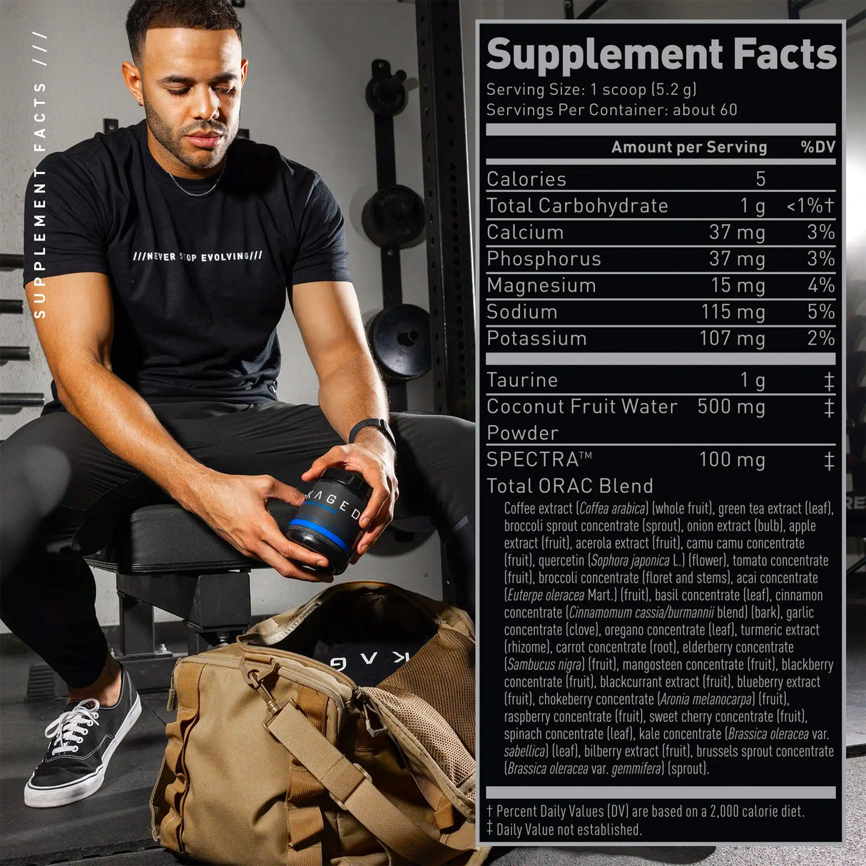 Nutrition Facts By hydra charge | gym supplements u.s