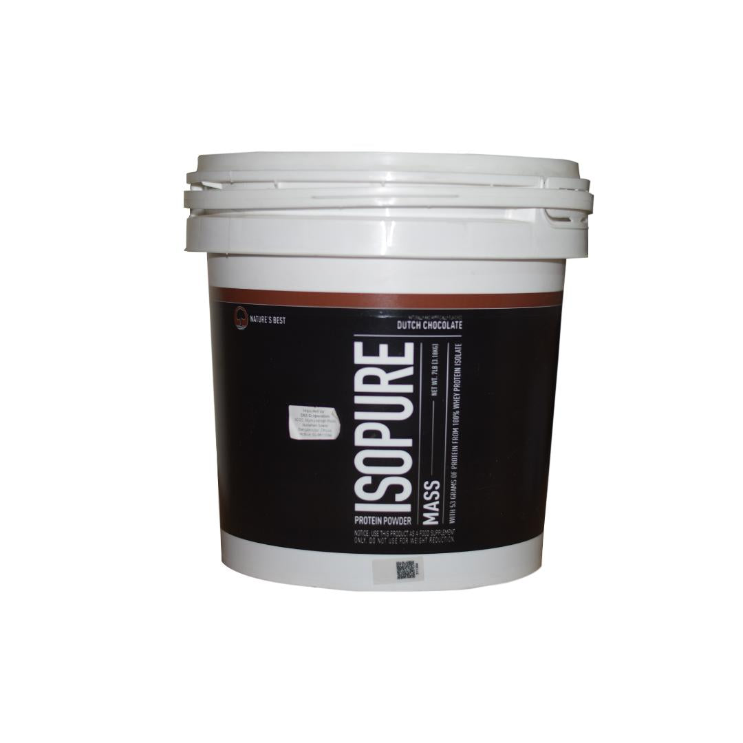 ISOPURE MASS 7LBS | DUTCH CHOCOLATE FLAVOR | GYM SUPPLEMENTS U.S