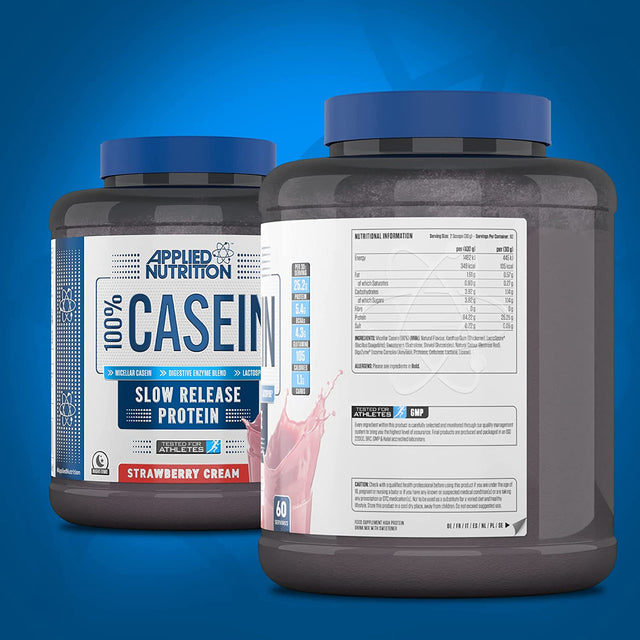 MICELLAR CASEIN PROTEIN | STRAWBERRY CREAM | GYM SUPPLEMENTS U.S