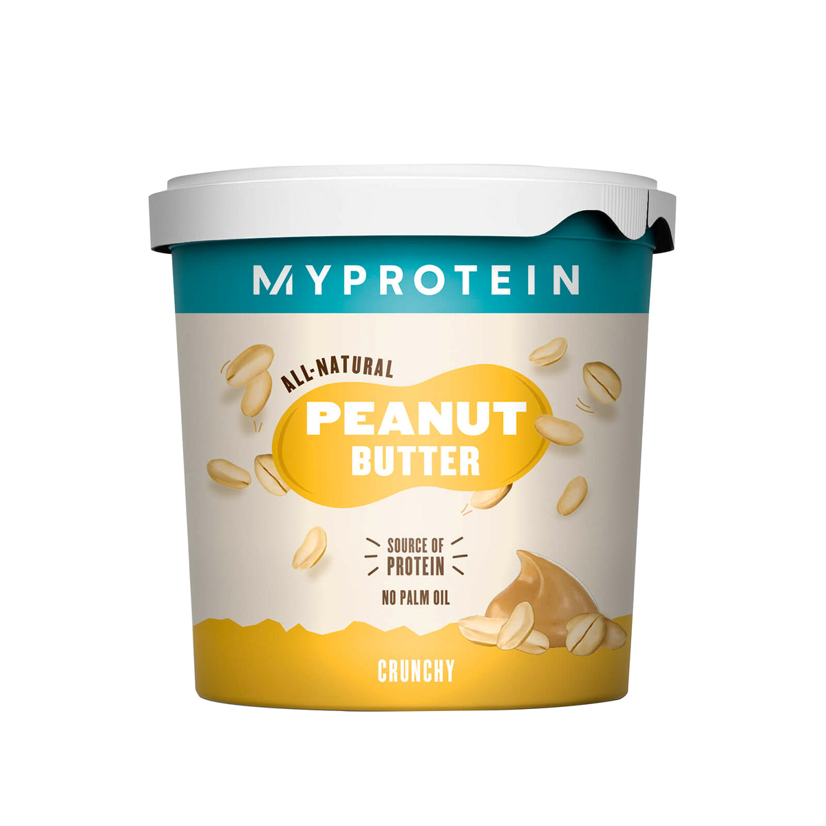 MYPROTEIN PEANUT BUTTER | ORIGINAL CRUNCHY | GYMSUPPLEMENTSUS.COM