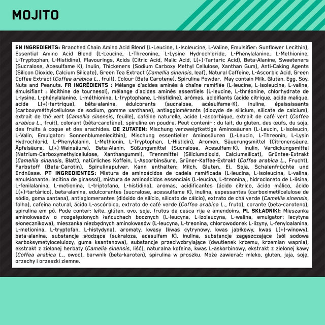 OPTIMUM NUTRITION EAA ENERGY | MOJITO FLAVOR | GYM SUPPLEMENTS U.S