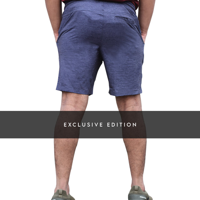 RETAKE WOVEN SHORTS | DARK BLUE | GYM SUPPLEMENTS U.S