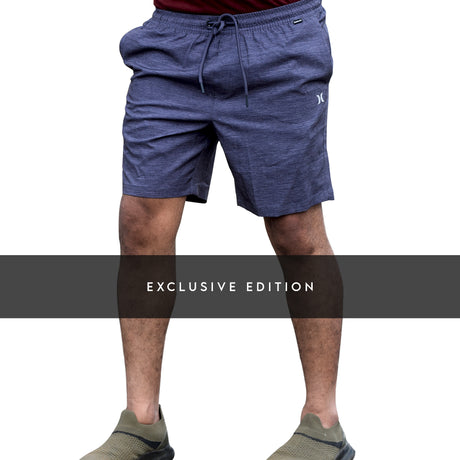RETAKE WOVEN SHORTS | DARK BLUE | GYM SUPPLEMENTS U.S