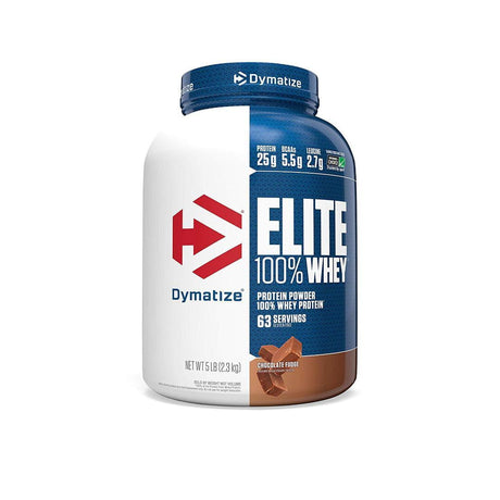 DYMATIZE ELITE 100% WHEY PROTEIN | CHOCOLATE FUDGE FLAVOR | GYMSUPPLEMENTSUS.COM | GYM SUPPLEMENTS U.S