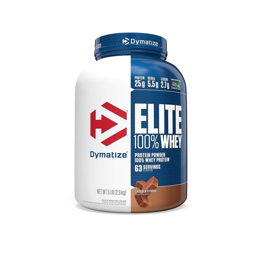 DYMATIZE ELITE 100% WHEY PROTEIN | CHOCOLATE FUDGE FLAVOR | GYMSUPPLEMENTSUS.COM | GYM SUPPLEMENTS U.S