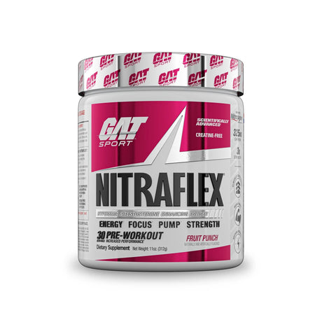 GAT NITRAFLEX | FRUIT PUNCH FLAVOR | GYM SUPPLEMENTS U.S