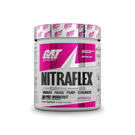 GAT NITRAFLEX | WATERMELON FLAVOR | GYM SUPPLEMENTS U.S