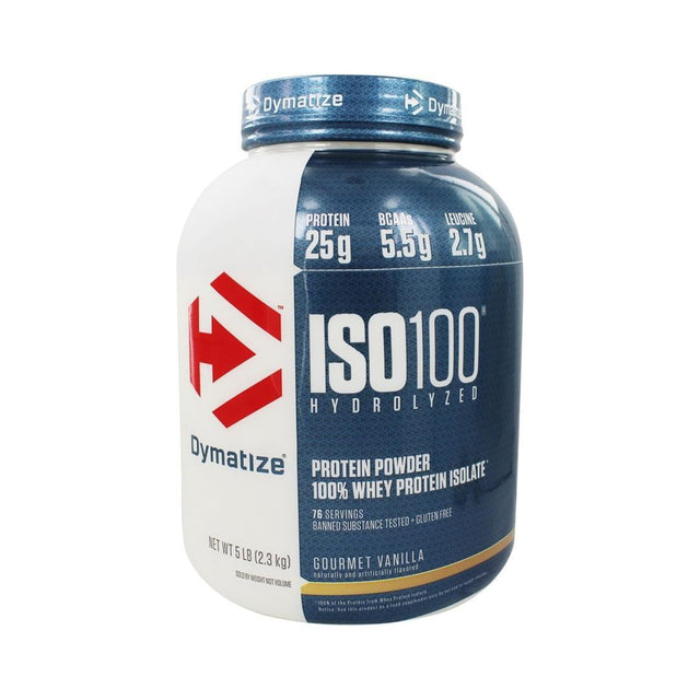ISO100 HYDROLYZED | GOURMET VANILLA | GYM SUPPLEMENTS U.S