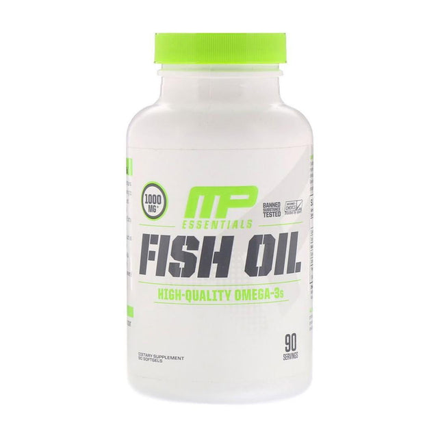 FISH OIL 90 SOFTGELS | MUSCLE PHARM (MP) | GYM SUPPLEMENTS U.S | GYMSUPPLEMENTSUS.COM