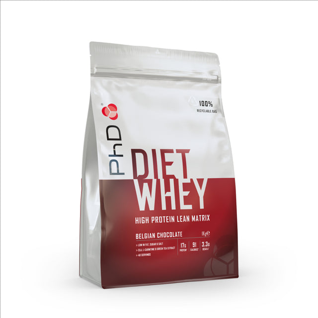 PHD DIET WHEY | BELGIAN CHOCOLATE | GYM SUPPLEMENTS U.S