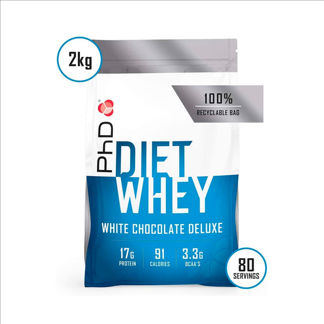 PHD DIET WHEY | WHITE CHOCOLATE | GYM SUPPLEMENTS U.S