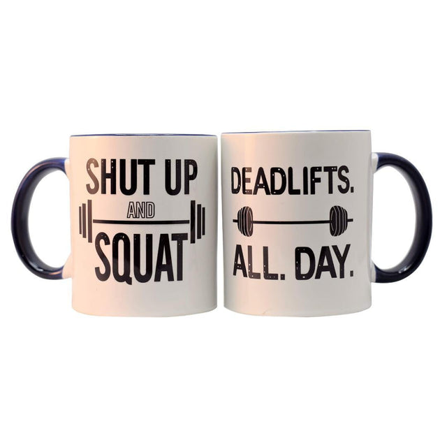 SPORTS MUGS 1-PAIR - GYM SUPPLEMENTS U.S
