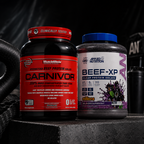 Authentic Beef Protein Supplements Collection for Muscle Growth and Recovery