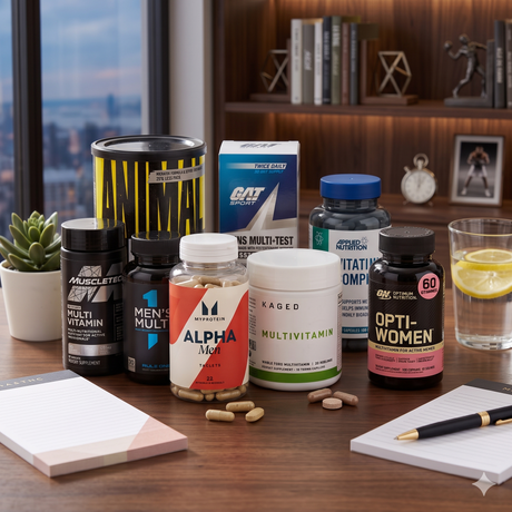 Authentic Multivitamin Supplements Collection for Men and Women | Daily Vitamins & Minerals