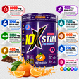 10X Stim Extreme Pre-Workout Mad Mandarin with 8000mg citrulline malate and 400mg caffeine