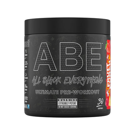 ABE - ALL BLACK EVERYTHING PRE-WORKOUT | FRUIT PUNCH | GYM SUPPLEMENTS U.S