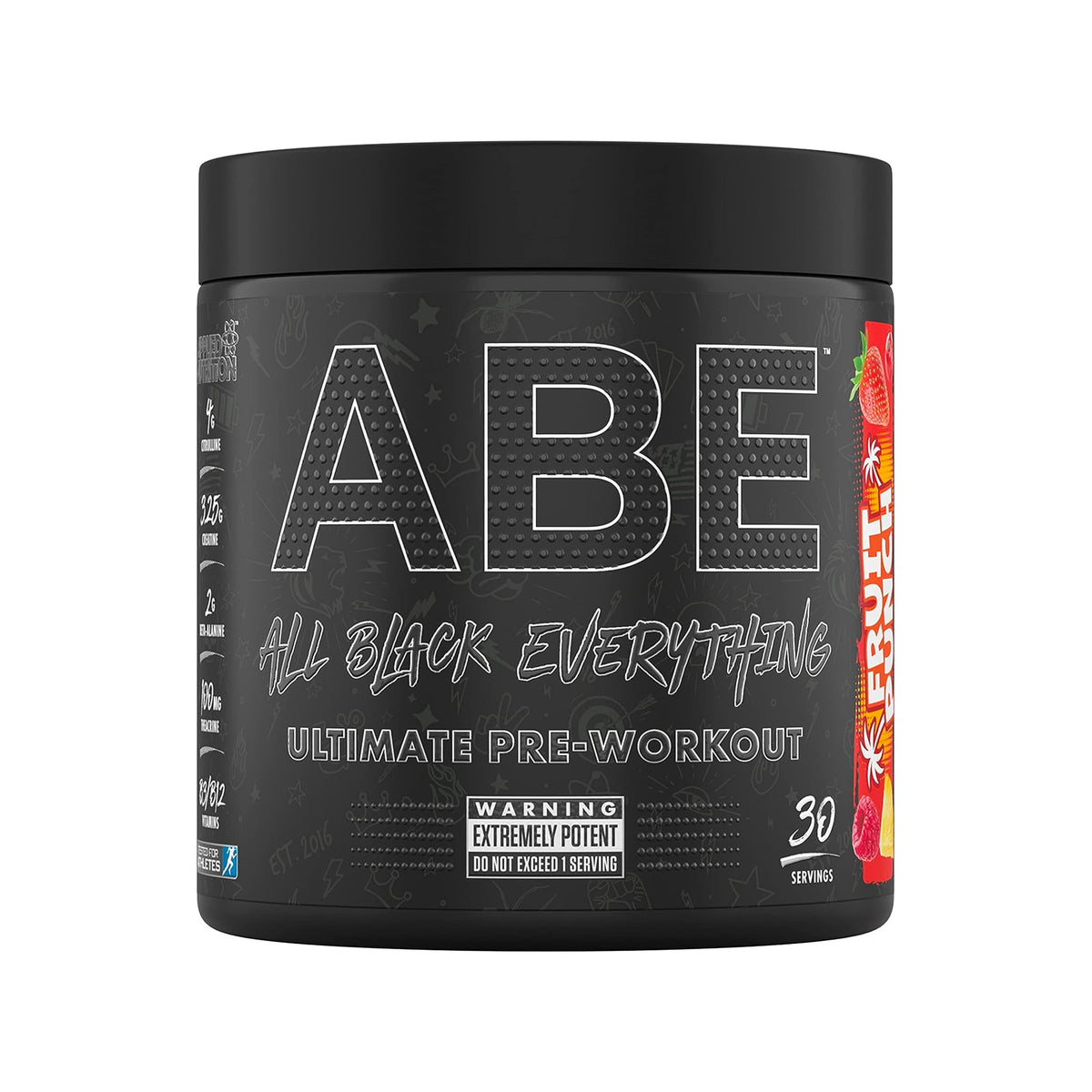 ABE ALL BLACK EVERYTHING PRE WORKOUT GYM SUPPLEMENTS U S abe-all-black-everything-pre-workout-gym-supplements-u-s