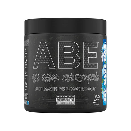 ABE - ALL BLACK EVERYTHING PRE-WORKOUT | ICY BLUE RAZ | GYM SUPPLEMENTS U.S