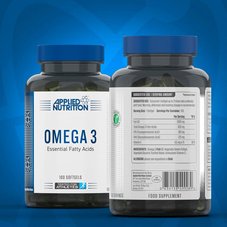 OMEGA 3 - NUTRITION FACTS | GYM SUPPLEMENTS U.S