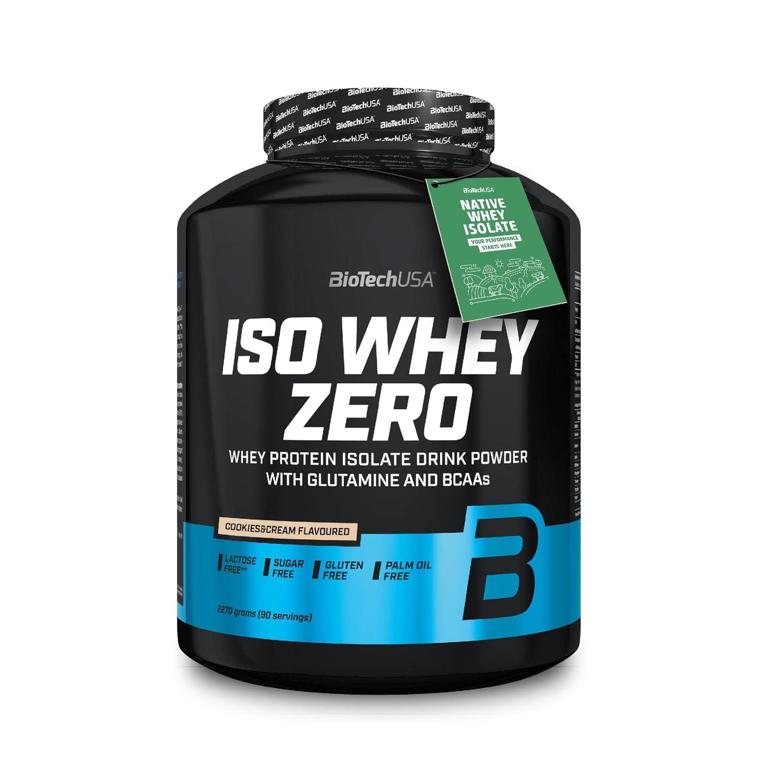 5 LBS-ISO WHEY ZERO |  COOKIES & CREAM FLAVOR | GYM SUPPLEMENTS U.S